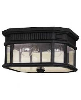 Feiss  OL5413BK  Cotswold Outdoor Flush Mount Ceiling